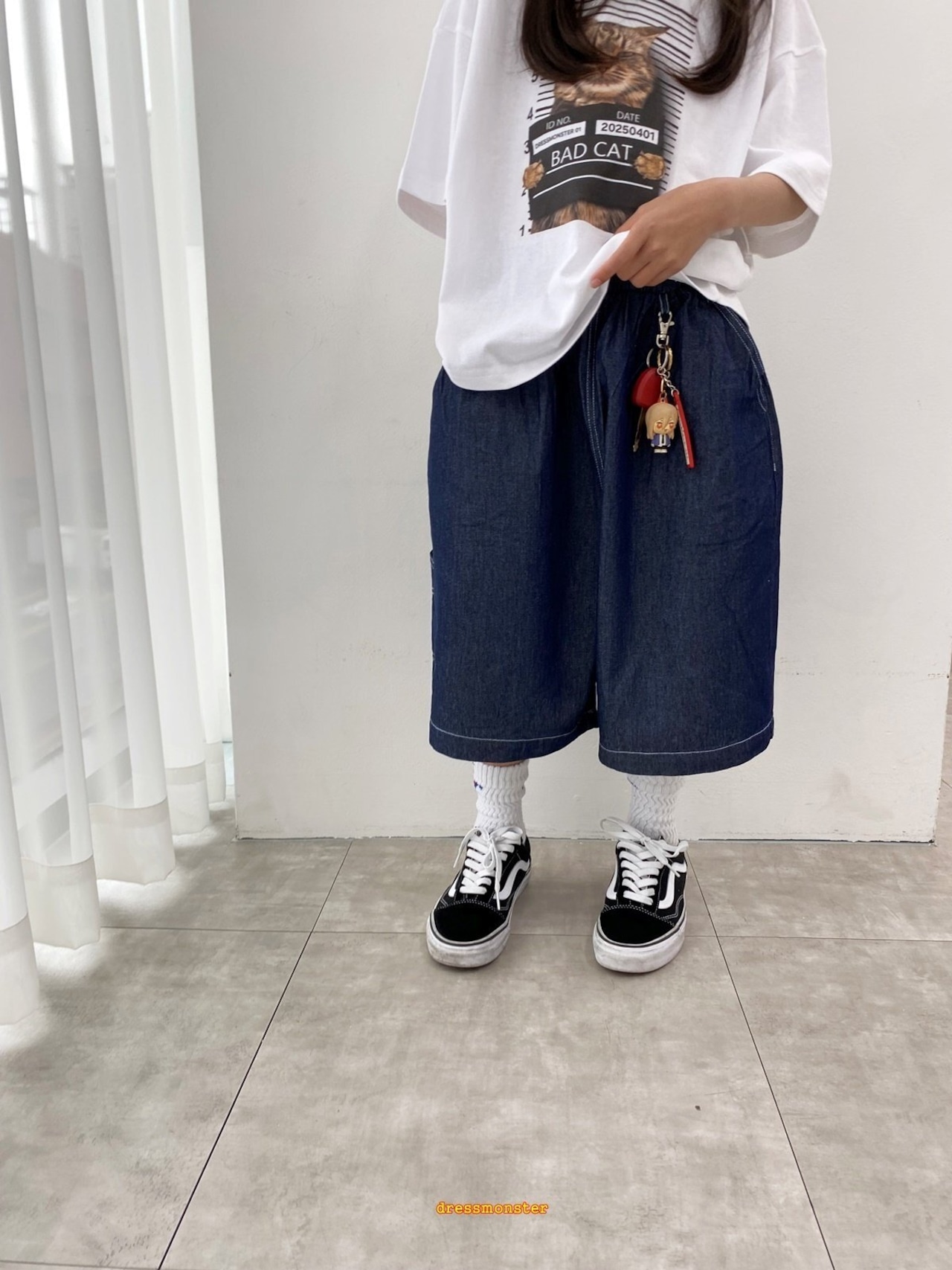 【ドレスモンスター DRESS MONSTER】キーリングパンツ デニム 130~160cm - 9