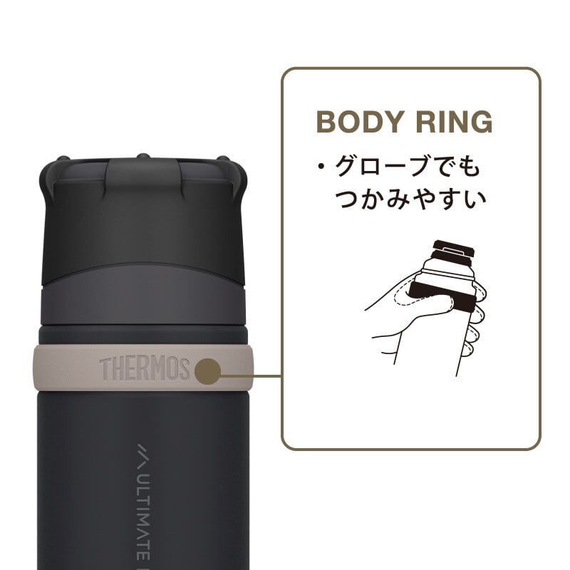 THERMOS サーモス】山専用 ステンレスボトル 〈FFX-752 〉ジェット