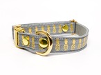 Collar (gray &pineapple)