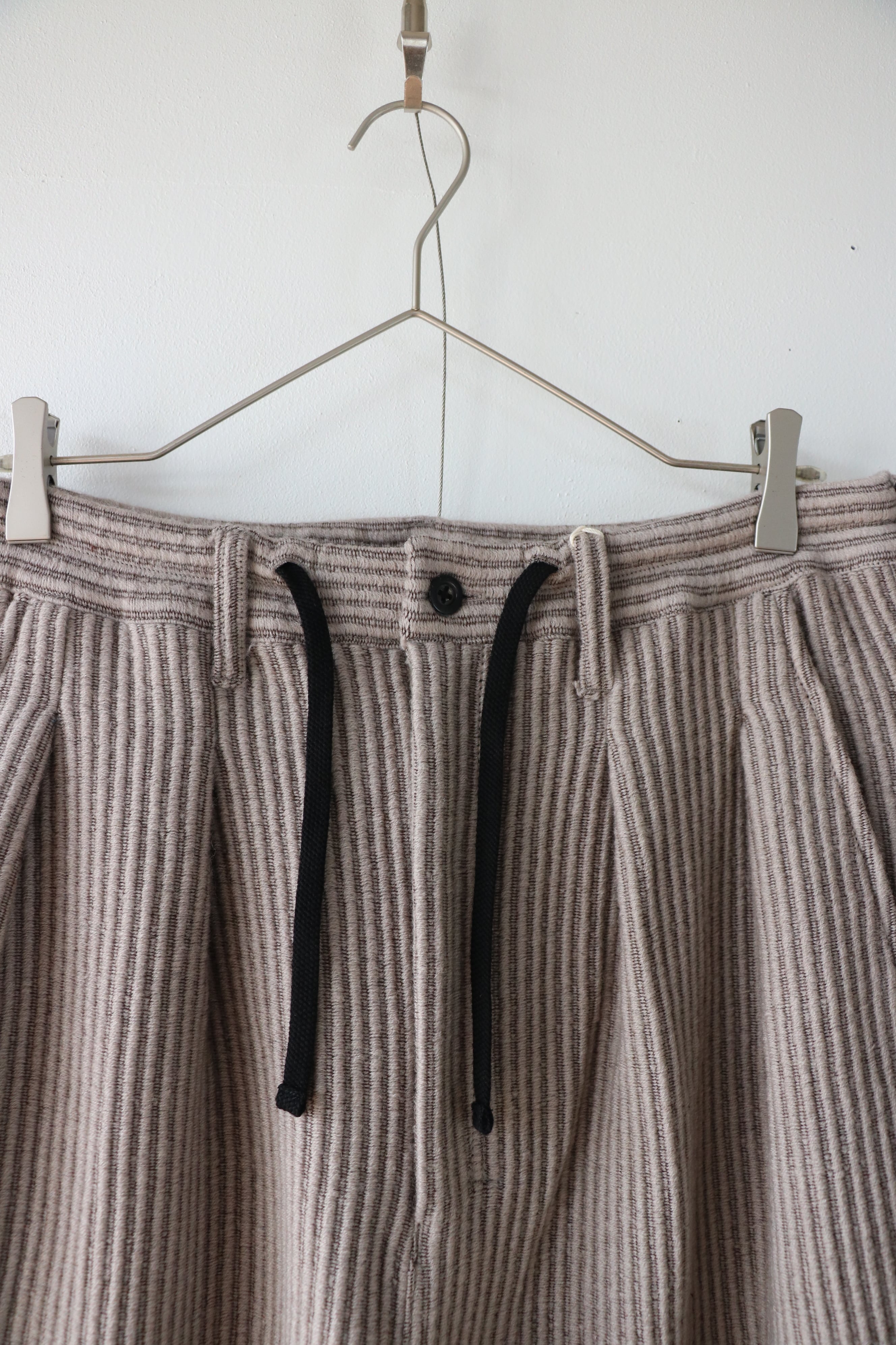 Ancellm -WOOL CORDUROY CARGO SLACKS- / ANC-PT87 / アンセルム