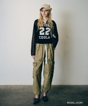 【直営限定ITEM】COOLA MADE サテンリボンCAP (IVORY)　CQ-47541H