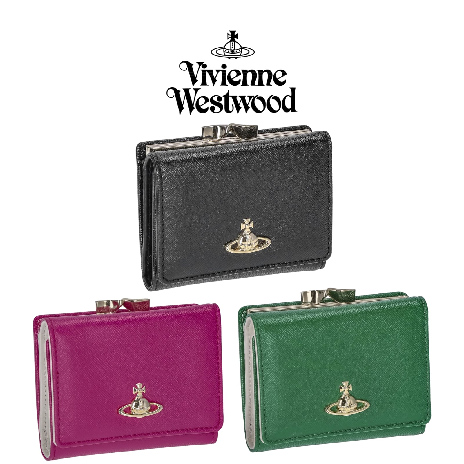 Vivienne Westwood ミニウォレット 三つ折り財布 新品