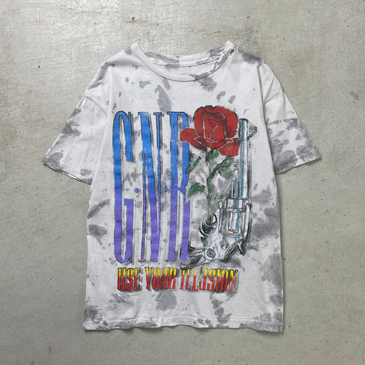 vintage海外tチケット【rai 様】お纏めご希望商品 GUNS N' ROSES ガンズアンドローゼス バンドTシャツ バンT タイダイ