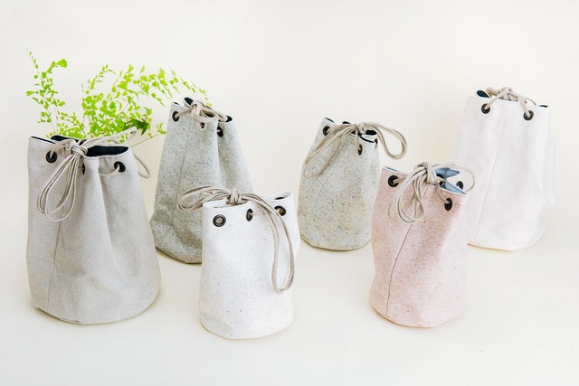 遠州織物MUSHA maruzoko bag(mini)《受注生産》｜Hjärta