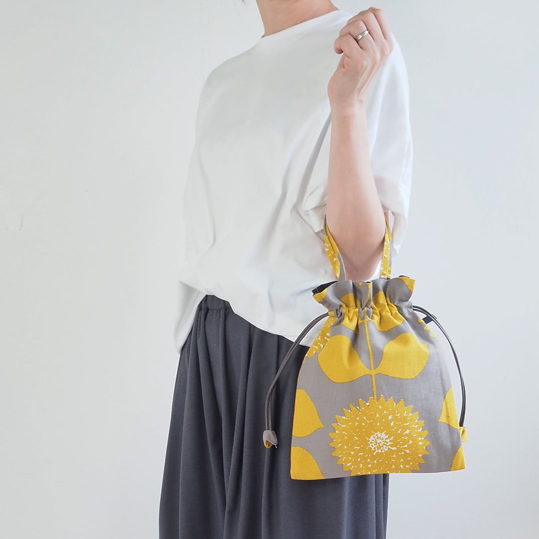 巾着バッグ ミニトート 60010054 maison blanche メゾンブランシュ