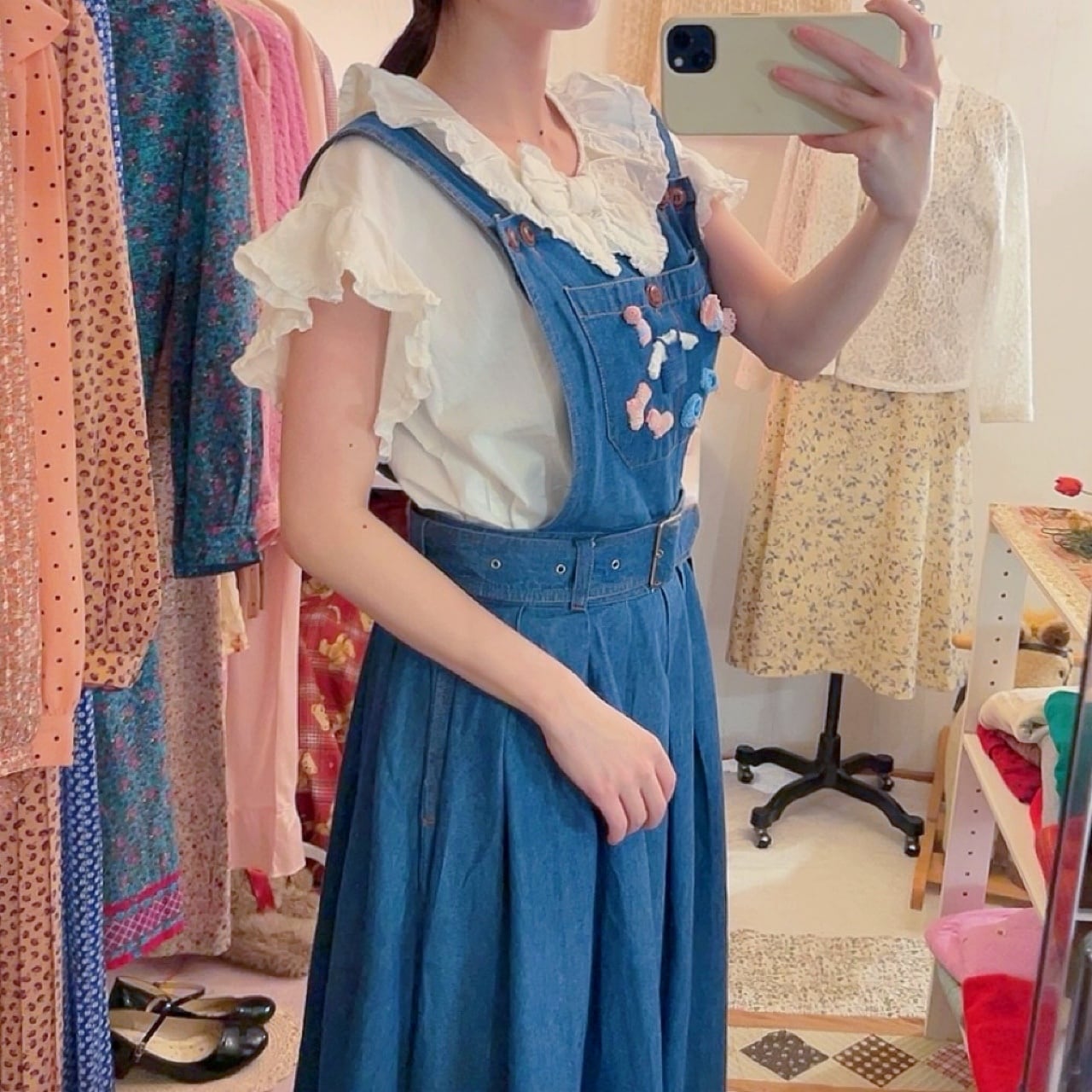 remake ✂︎ twinning with dwarf jumper skirt