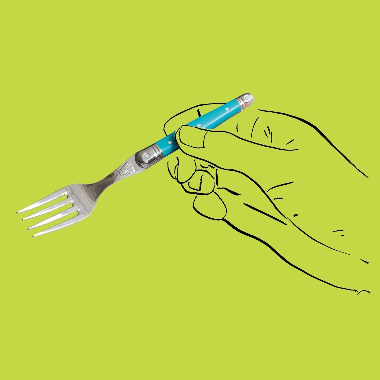 Jean Dubost ライヨール デザートフォーク バナナ