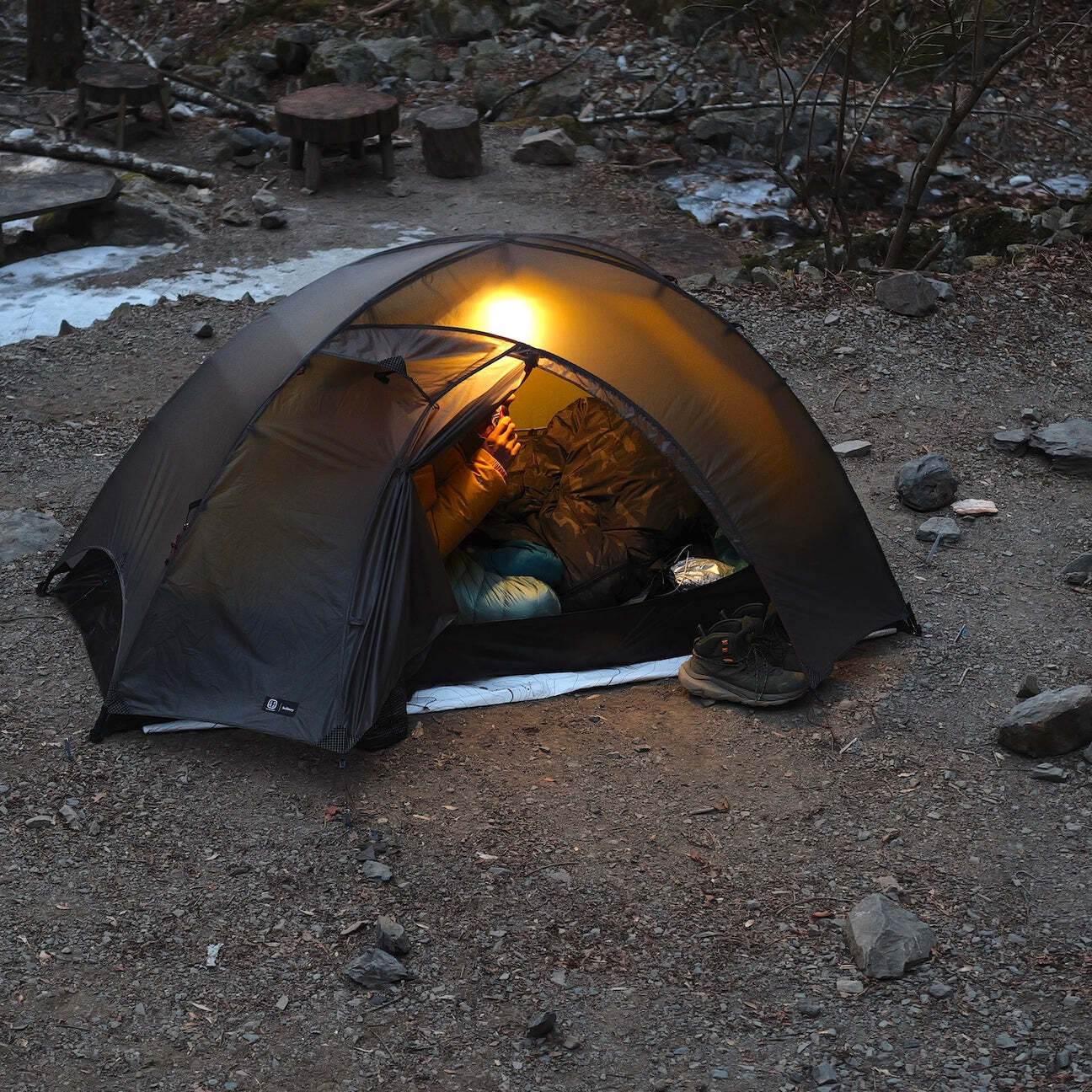 THE FREE SPIRITS Solitary 4S（Gray） | OLIVE OUTDOOR EQUIPMENT