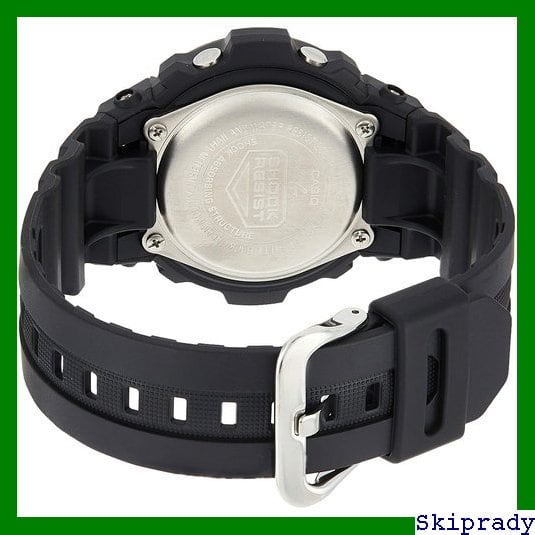 激レア◇中古動品◇AW-21U◇カシオ ワールドタイム 2針アナデジ◇黒×白