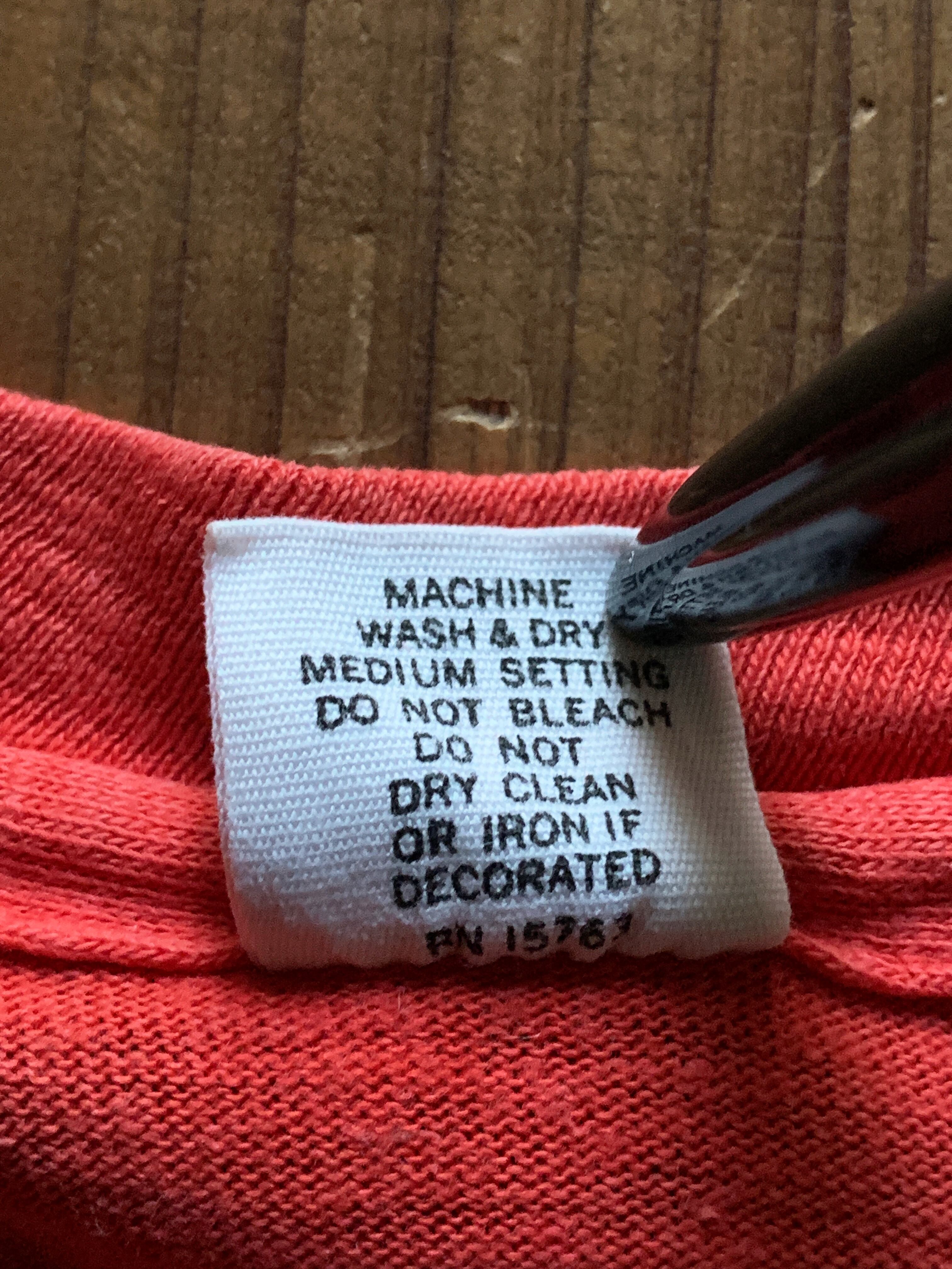 70's Hanes コカ・コーラ 企業物Tシャツ 表記(M 38-40) 赤