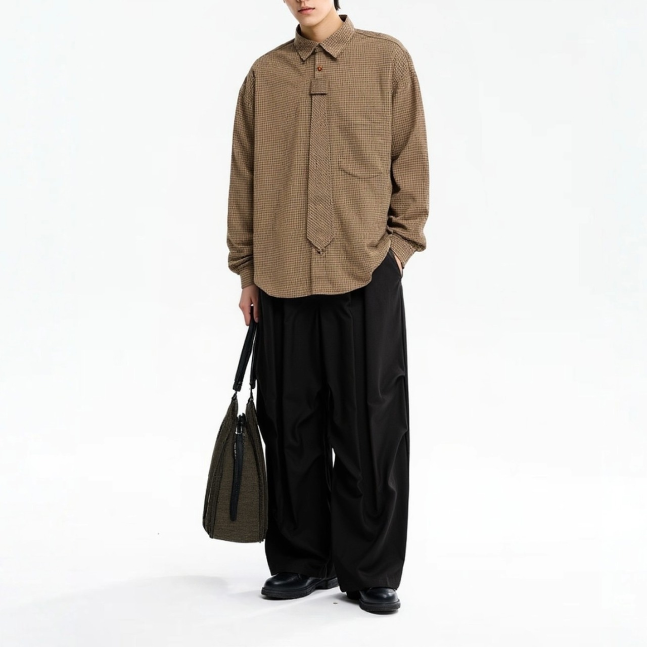 Drop Shoulder Shirt  TB2627・画像2