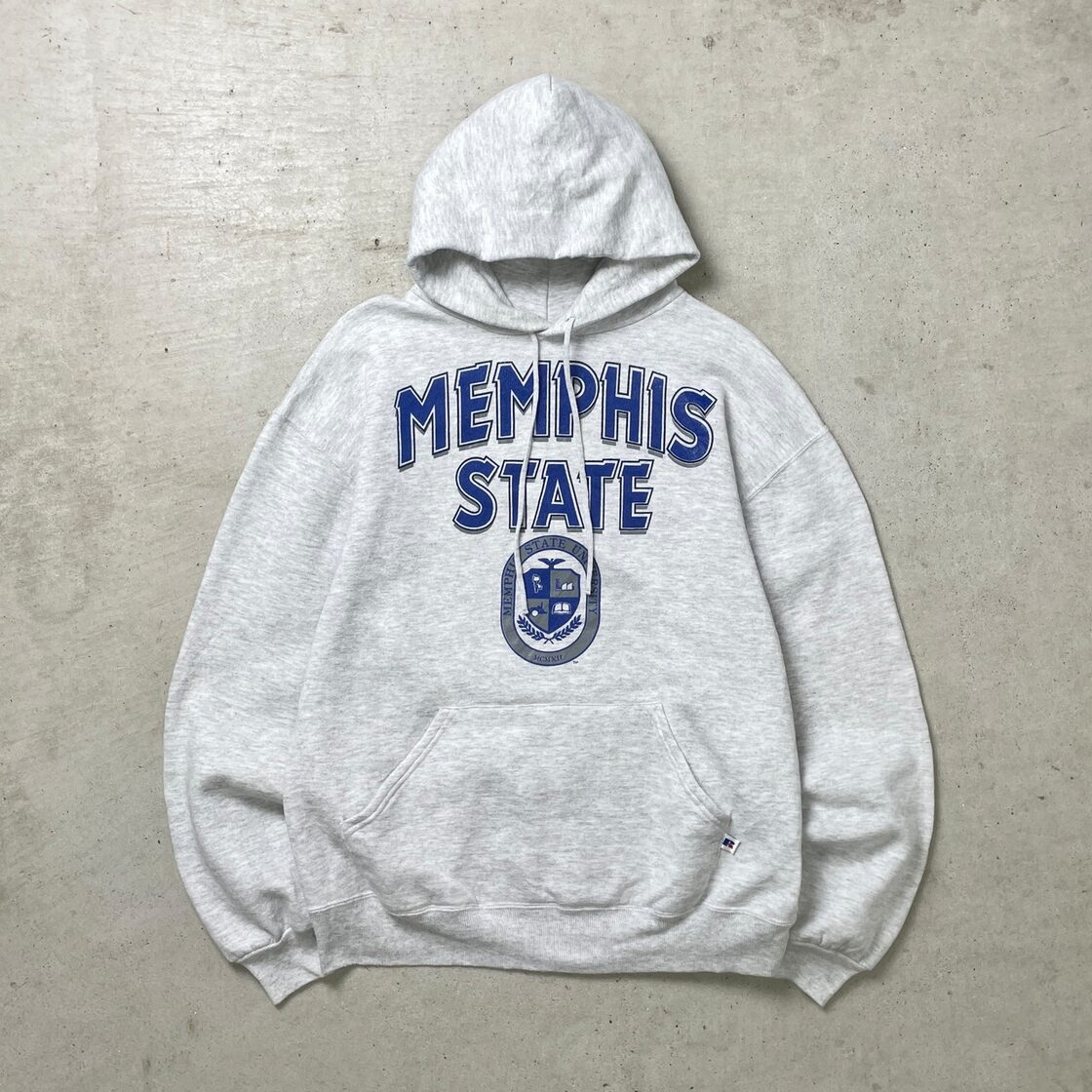 90年代 USA製 RUSSELL ATHLETIC ラッセル カレッジ プリント 