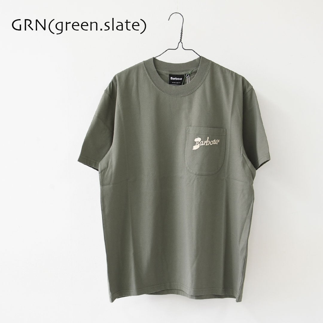 Barbour [バブアー] barbour links os t-shirt [MTS1556] バブアー