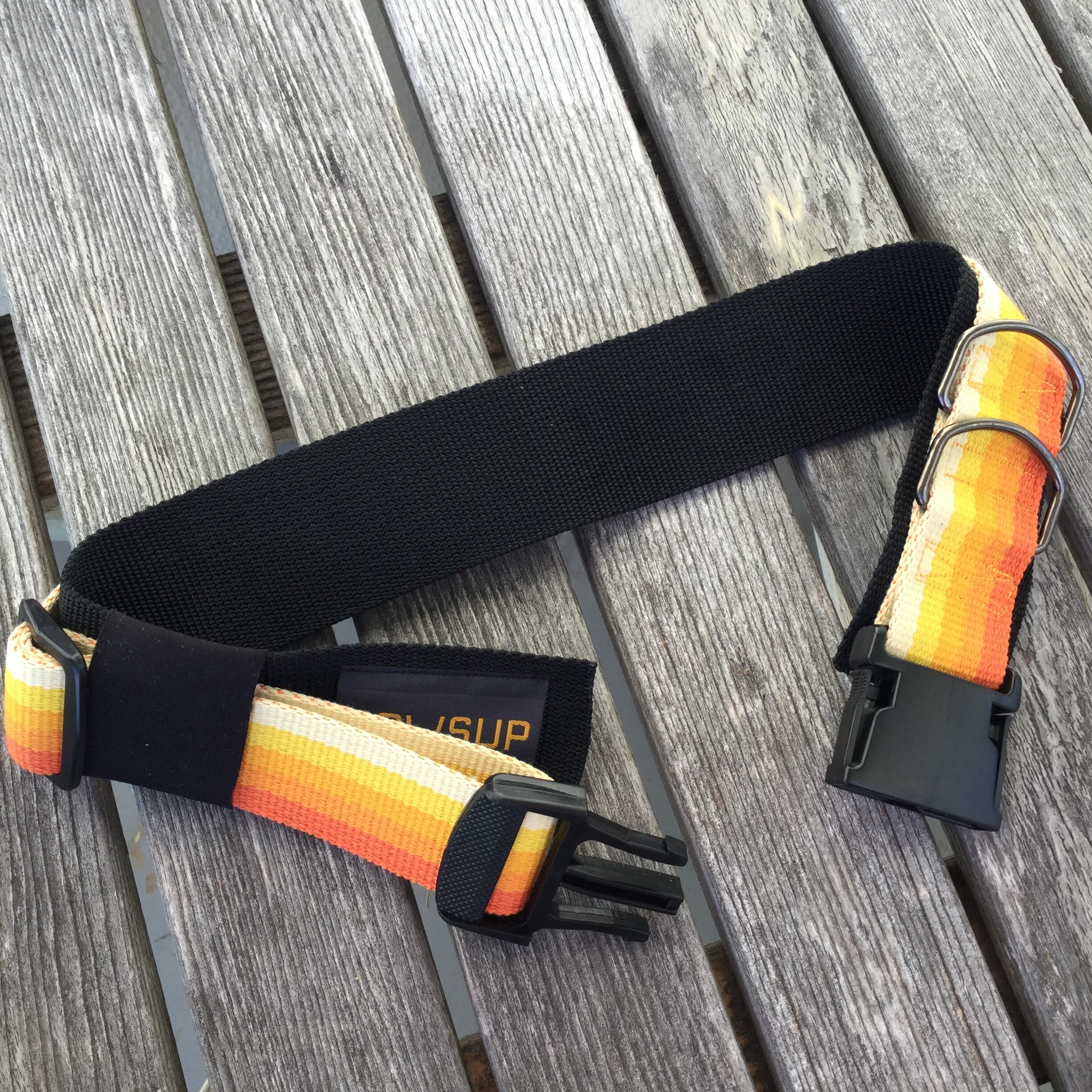 首輪 グラデーションオレンジ 50mm幅