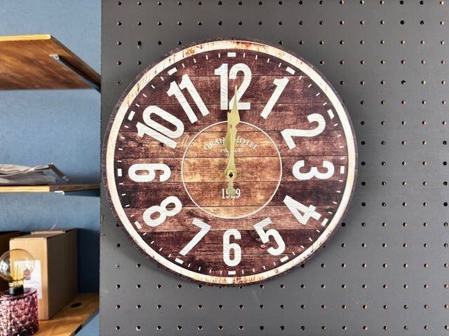 展示品　オールドルックウォールクロック  [カラー: GRANDHOTEL]