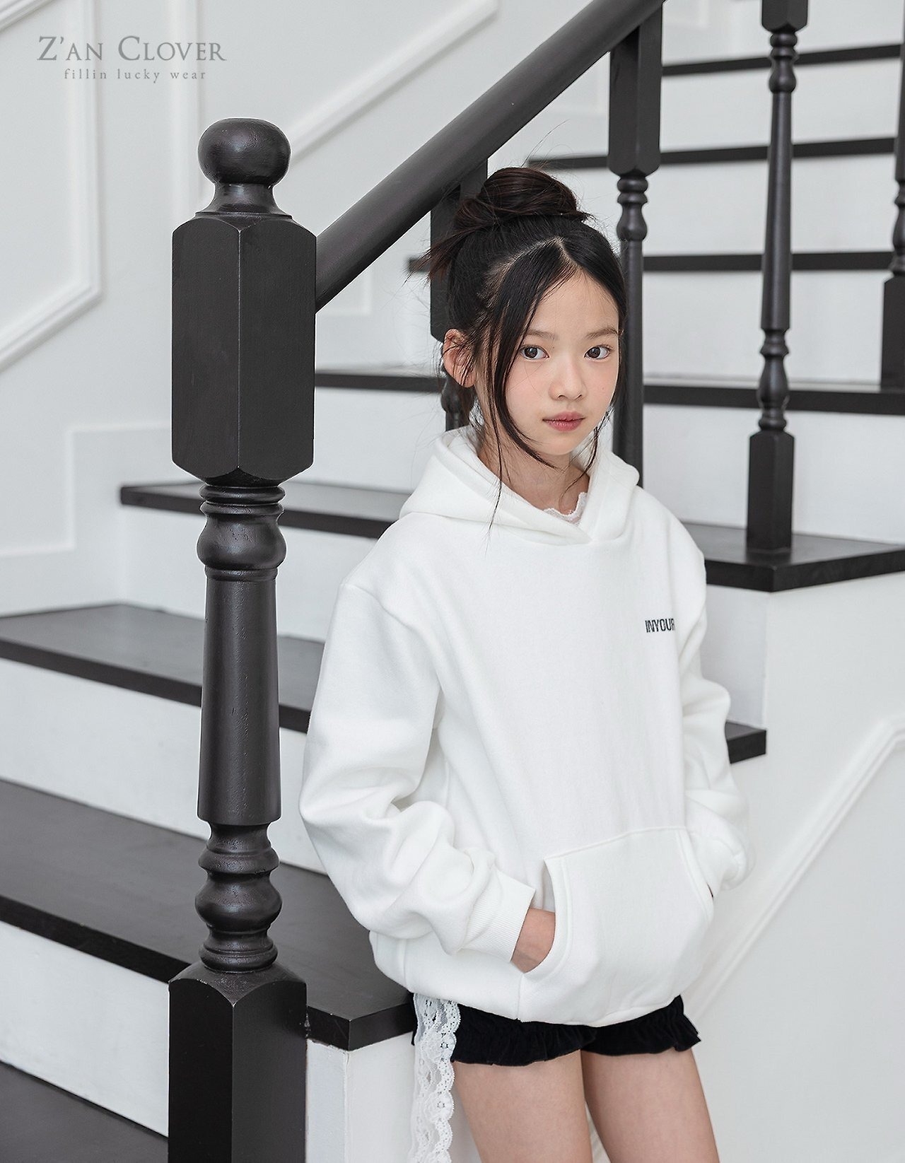 ZAN CLOVER［取寄］velour shirring short pants 26winter