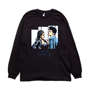 CARDI B & BRUNOMARS 'PLEES ME' L/S (black)