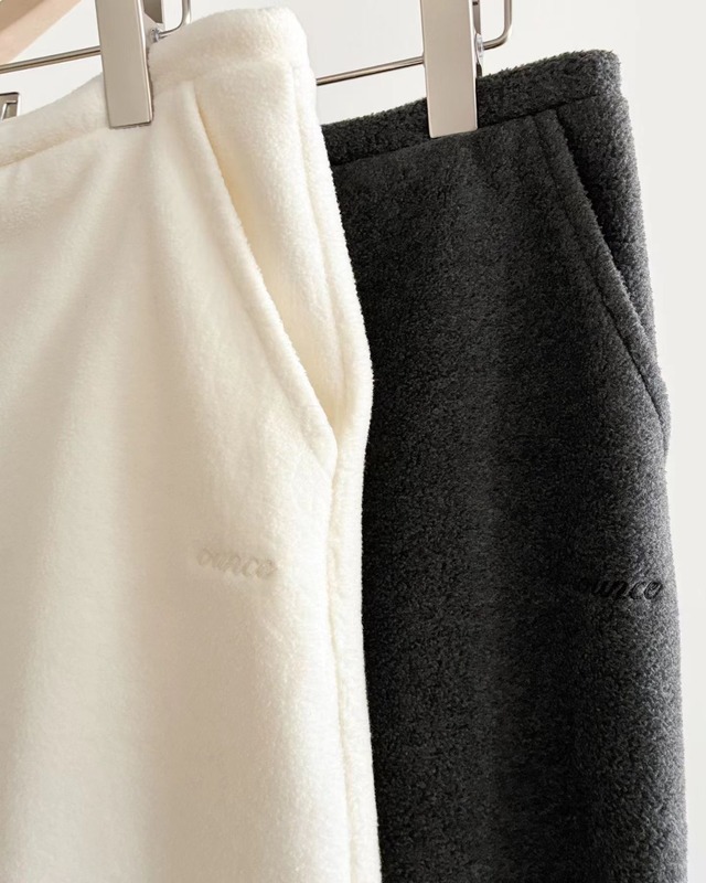 (予約) ounce / Mellow fleece skirt 2color