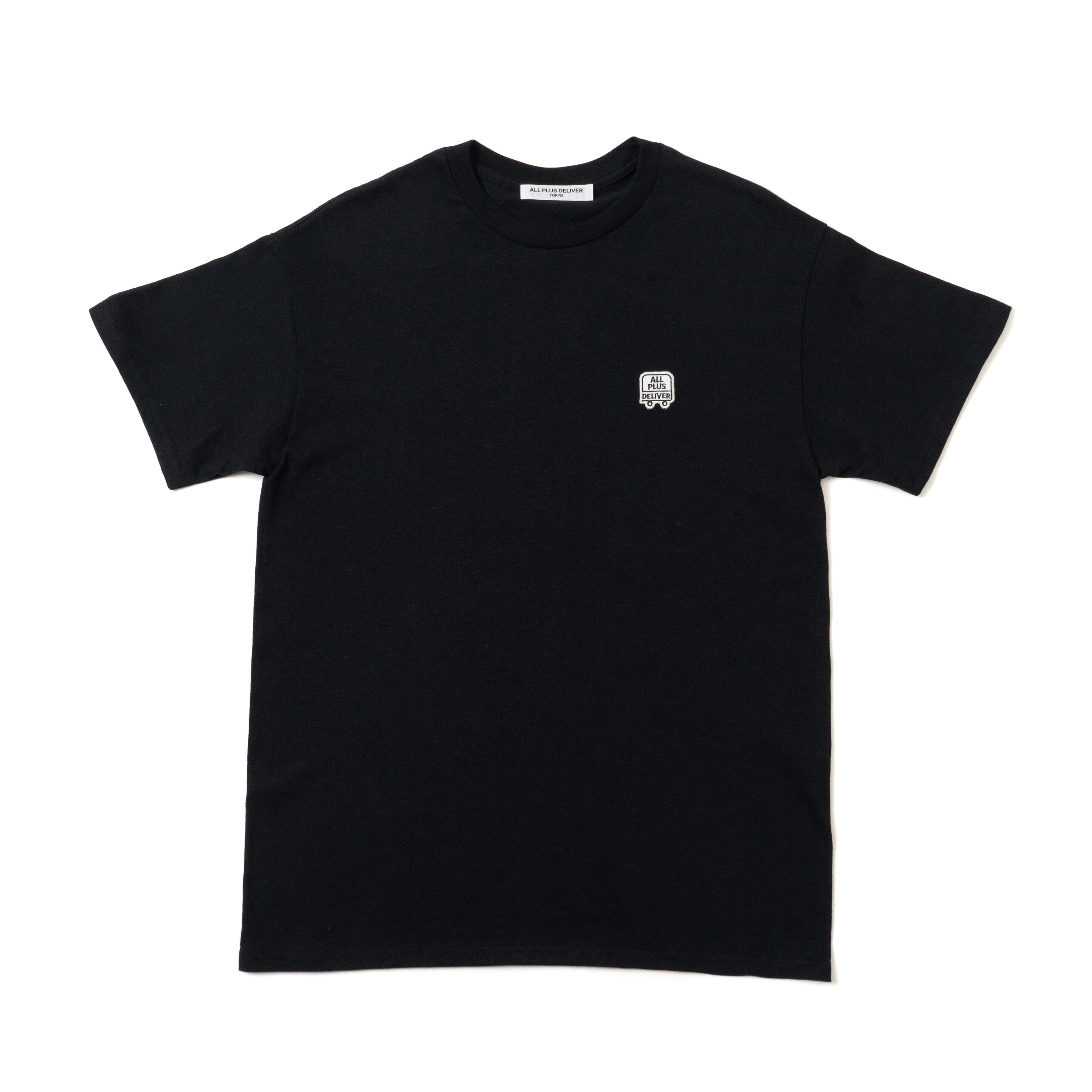 ALPSDR LOGO PATCH SS TEE / BLACK