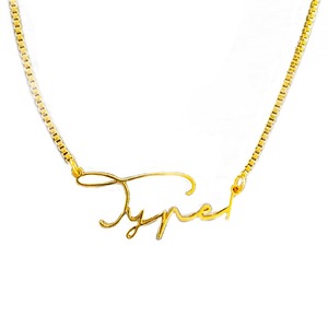 “予約商品”  Type1 gold necklace