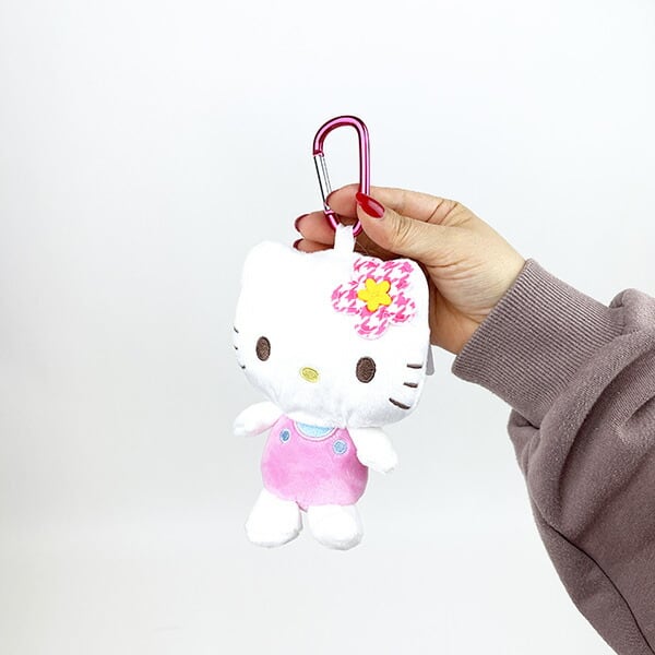 サンリオ ハローキティ ぬいぐるみエコバッグ カオハナ お買い物