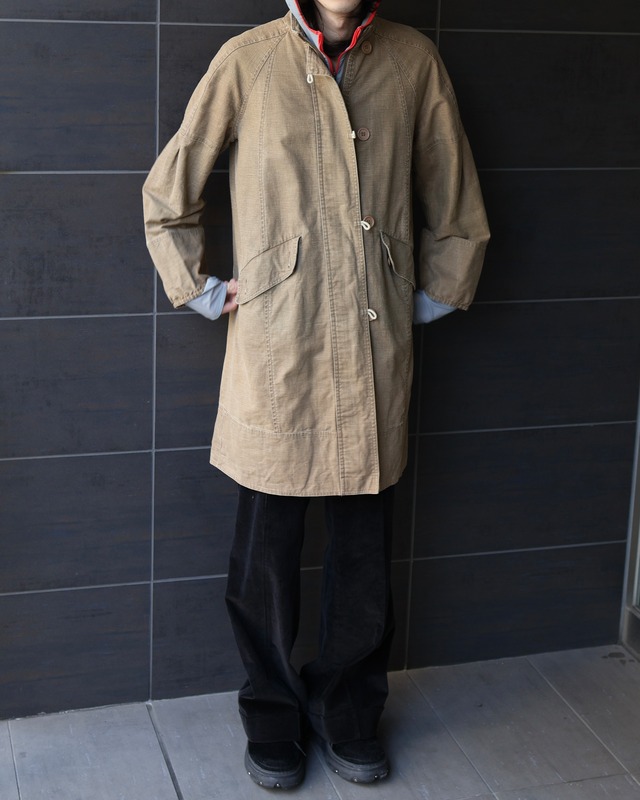 middle length double zip-up blouson