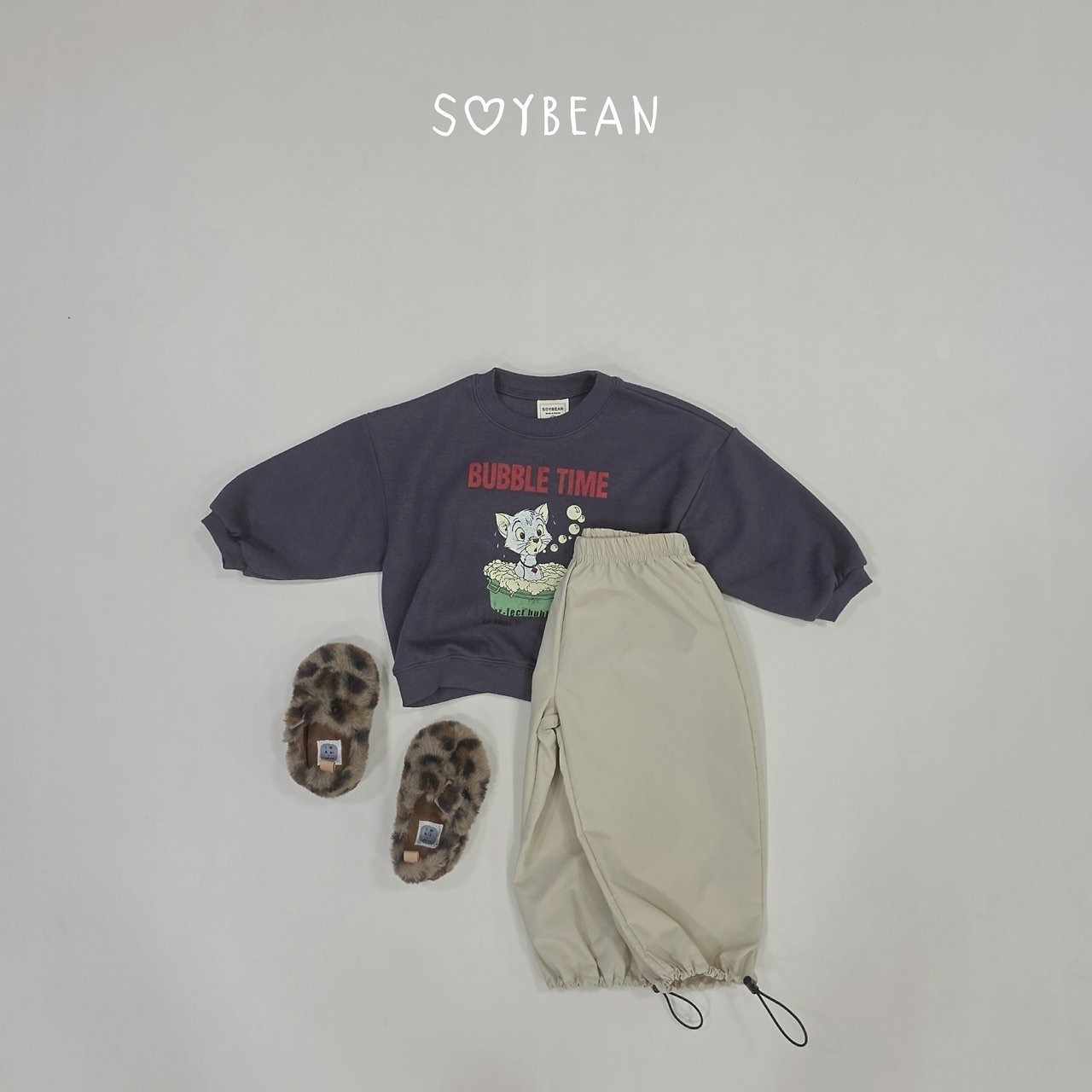 韓国子供服 / 26Autumn / soybean / party スウェット / キッズ服 / ジュニア服 / 秋服 *XS~JM*