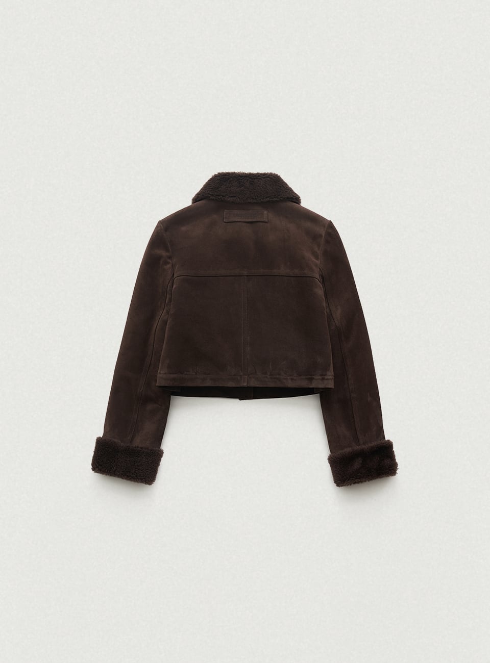 1月初旬発送 [The Barnnet] Brown Mont Blanc Cropped Shearling