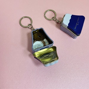 富士山缶キーホルダー