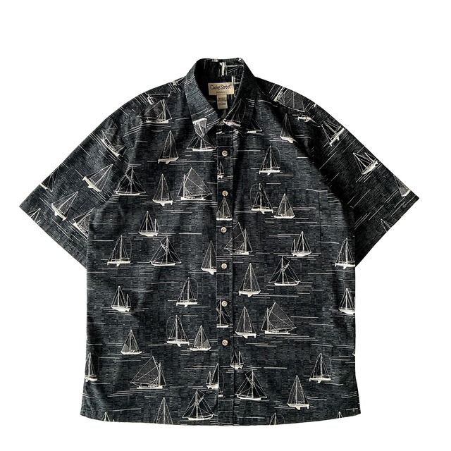 USED Aloha shirt / Cooke street / size L