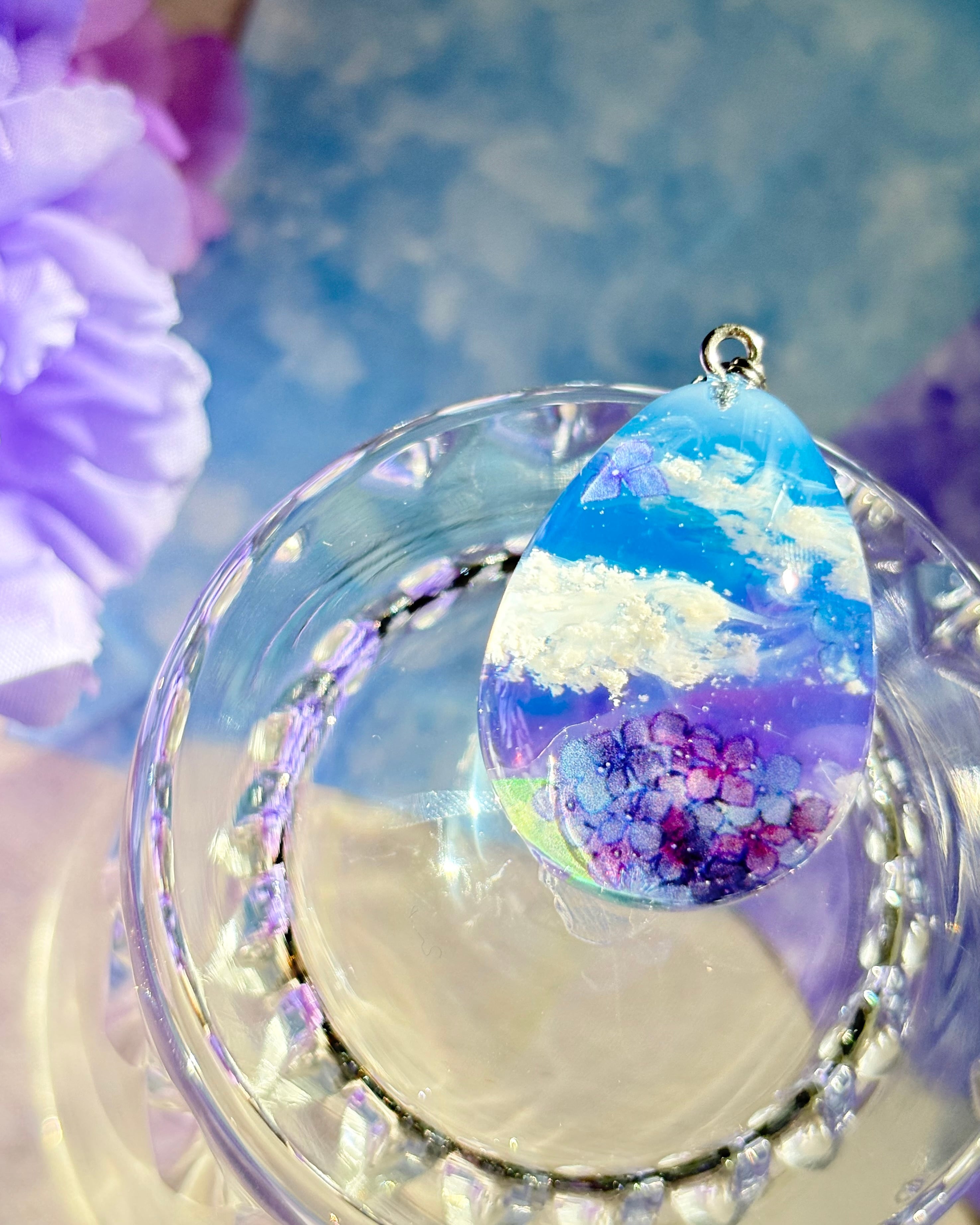 青藍の紫陽花<35mm>