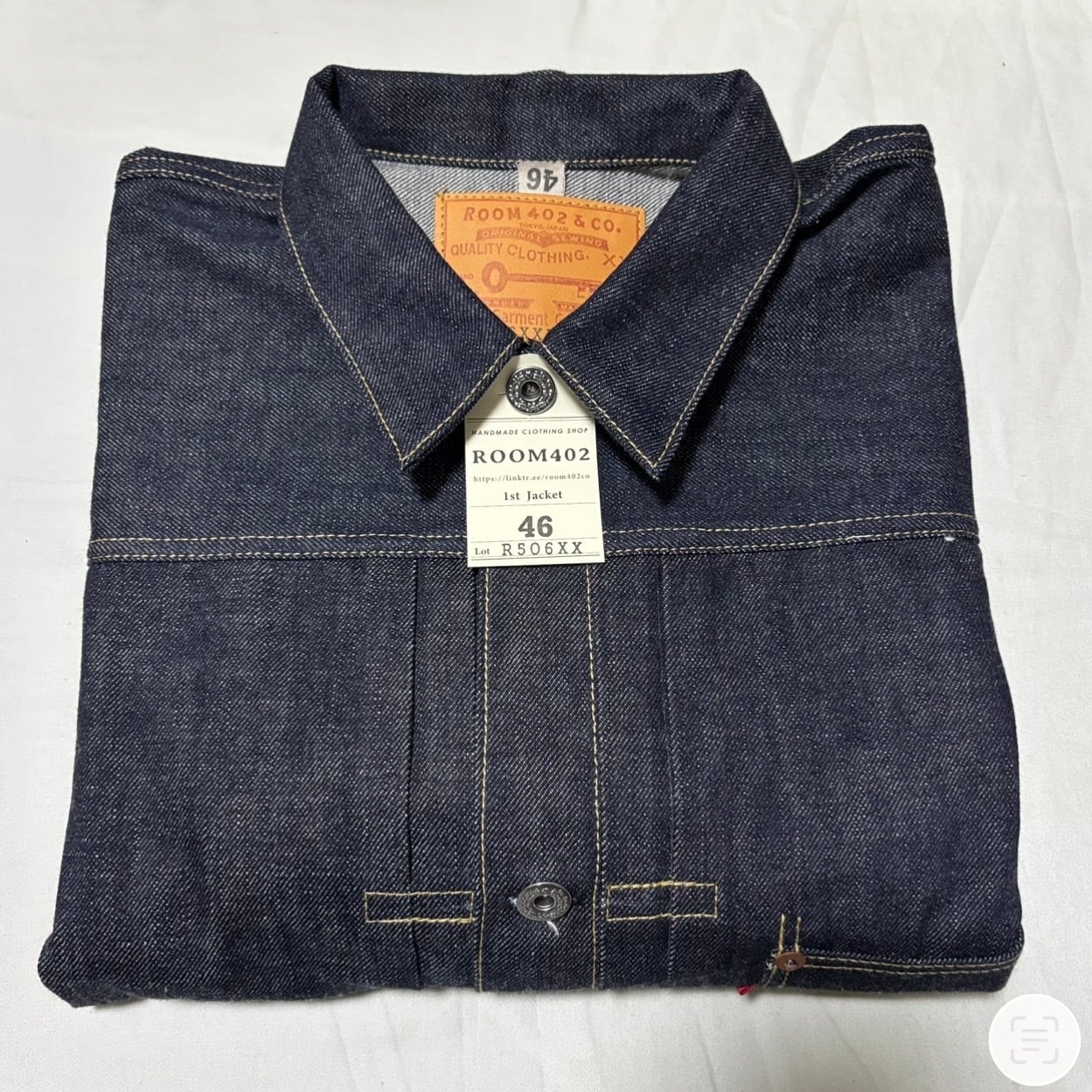 ハンドメイド 大戦モデル 46XL 1st デニム Tバック R506XX WWⅡ | ROOM402