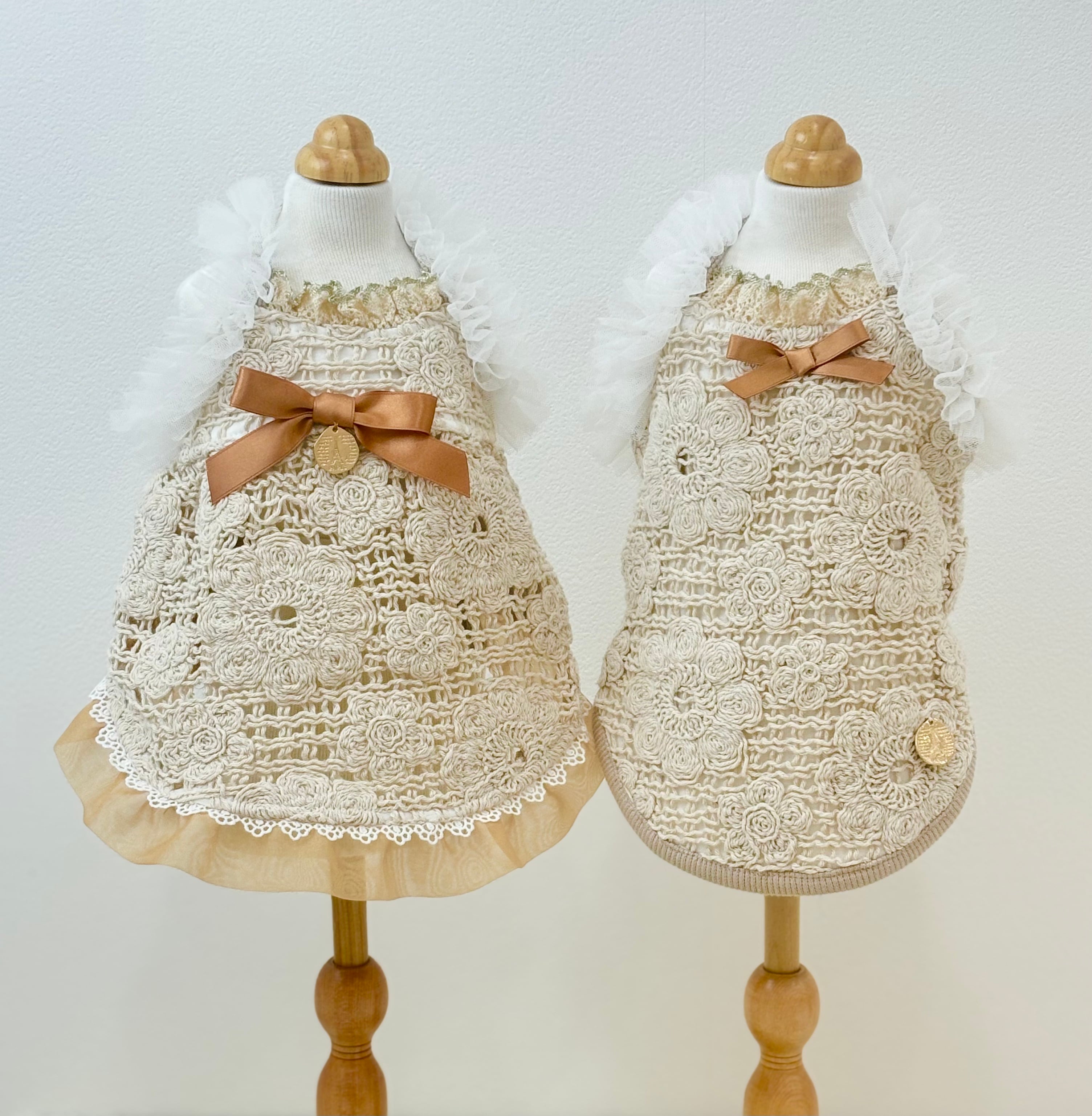 Marvel マルベル フラワークロシェワンピース SS Marvel マルベル フラワークロシェワンピース SS 【公式通販】