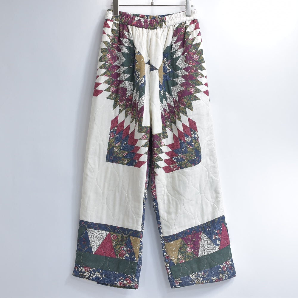 リメイクパンツ 再構築 フレア パッチワーク おしゃれ ワイド vol.82 リメイクパンツ 再構築 フレア パッチワーク おしゃれ ワイド