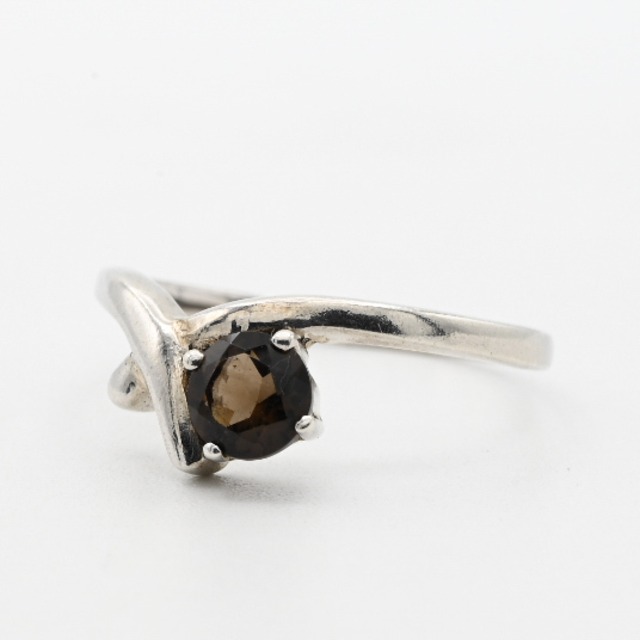 Citrine Accent Modern Asymmetry Design Ring #15.0 / Denmark