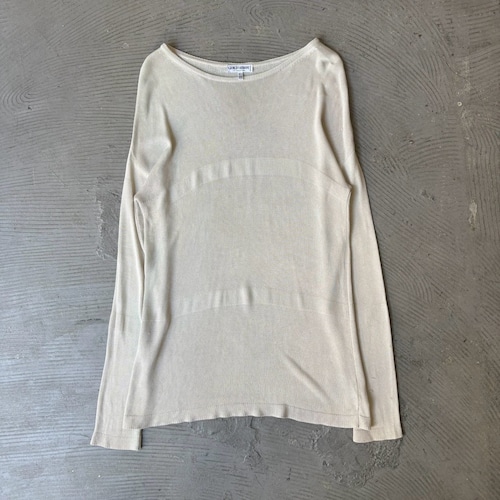 90’sGIORGIO ARMANI / Longlinen knit sweater