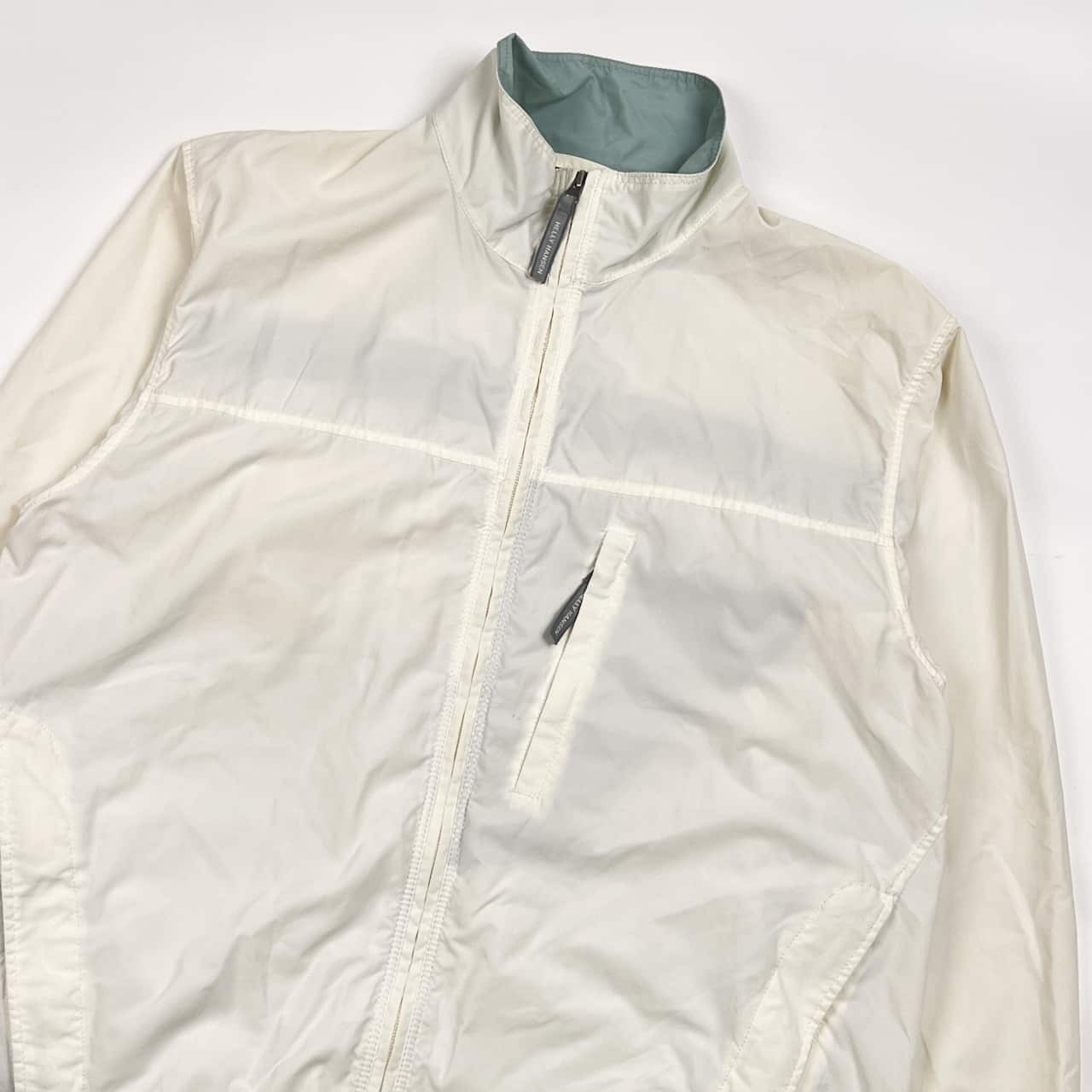HELLY HANSEN ヘリーハンセン ナイロン ジャケット ジャンパー L/ホワイト メンズ