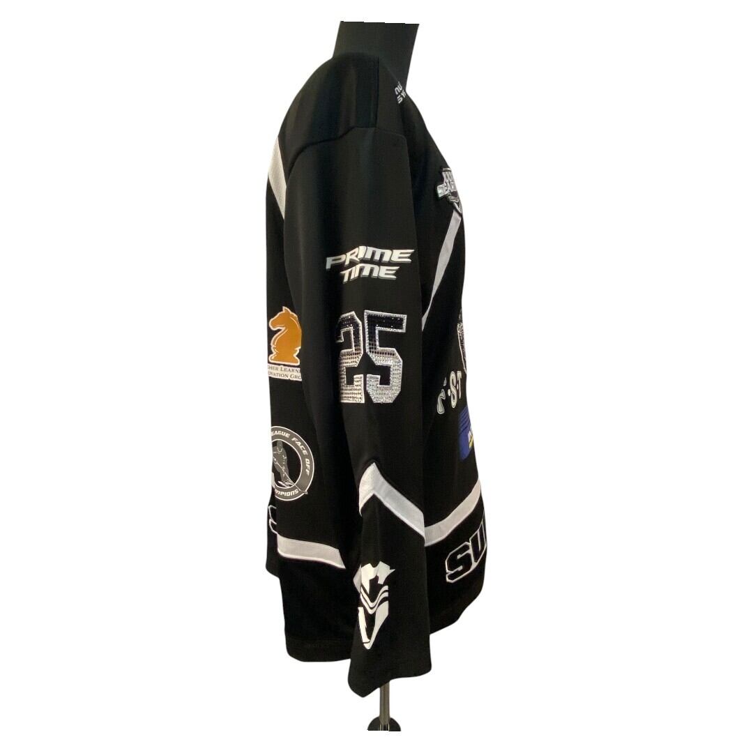 Supreme】シュプリーム Rhinestone Hockey Jersey 