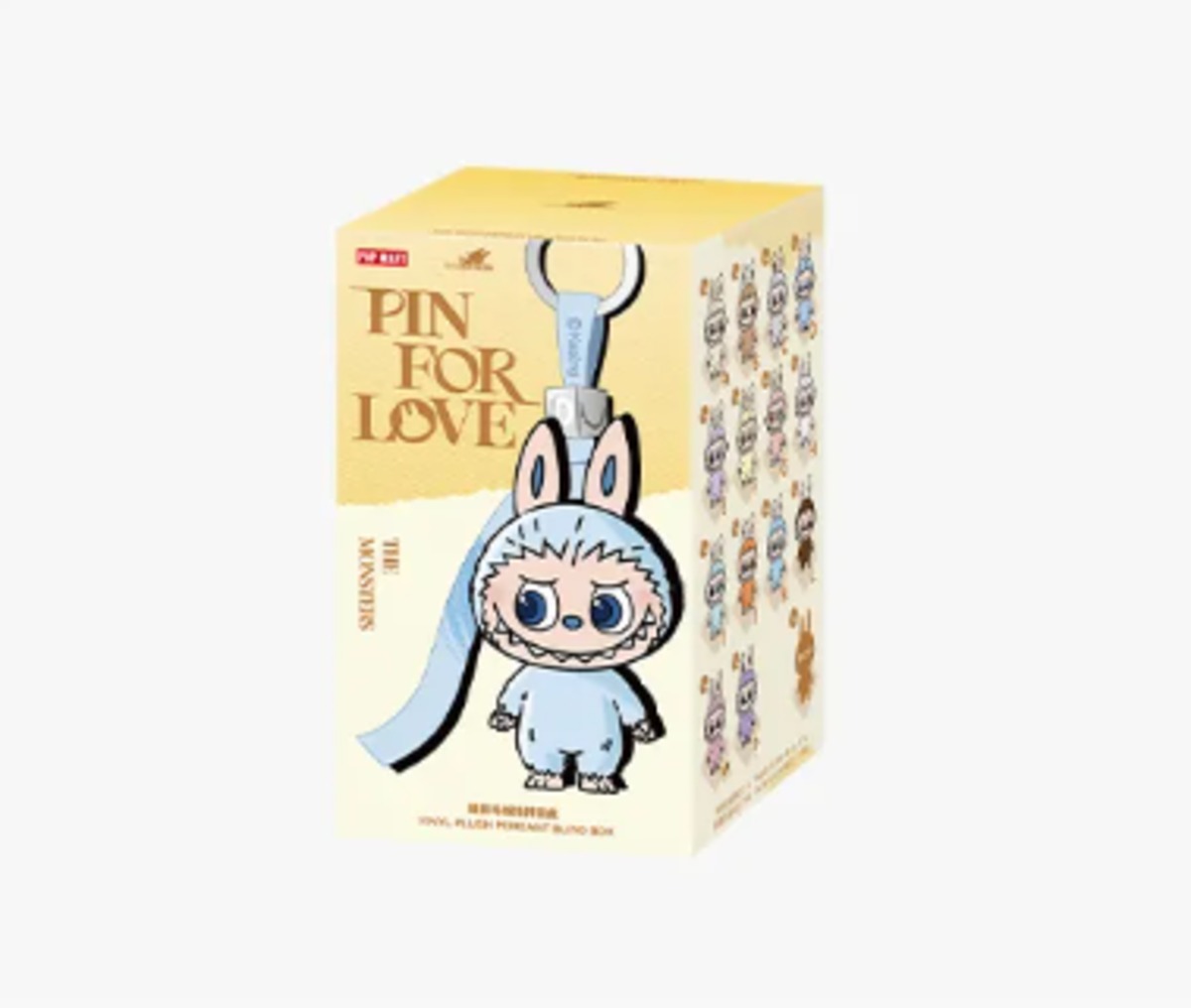 THE MONSTER PIN FOR LOVE ラブブ シリーズぬいぐるみペンダント(A-M