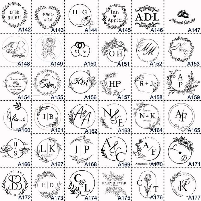 オリジナル エンボッサー | DisMoiディモア｜ブライダルアクセサリー