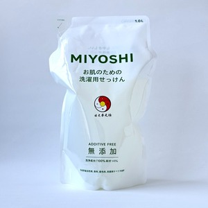 ひのもと　洗たく洗剤　詰替用（1L）　4個セット