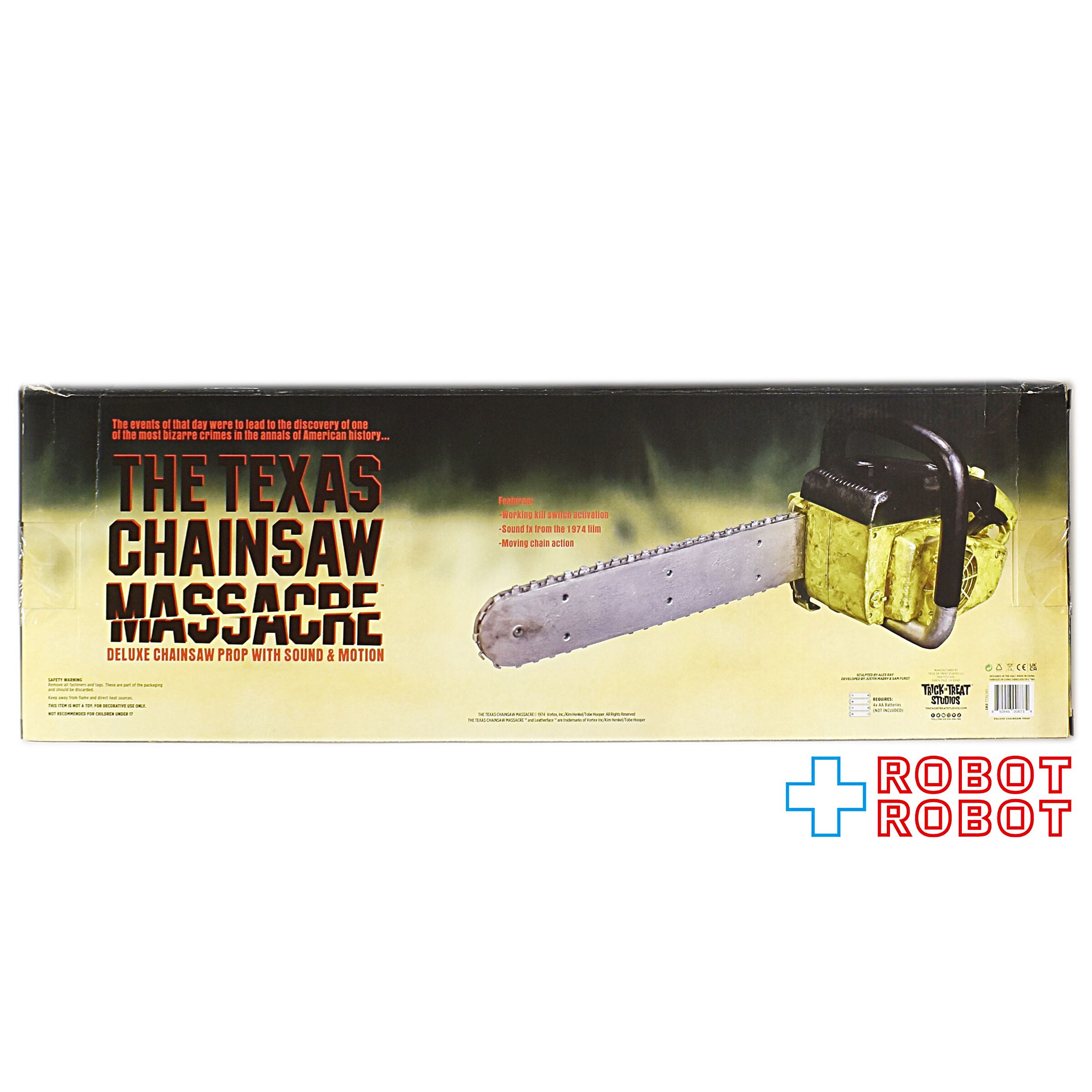 トリック・オア・トリート 悪魔のいけにえ チェーンソー プロップwith