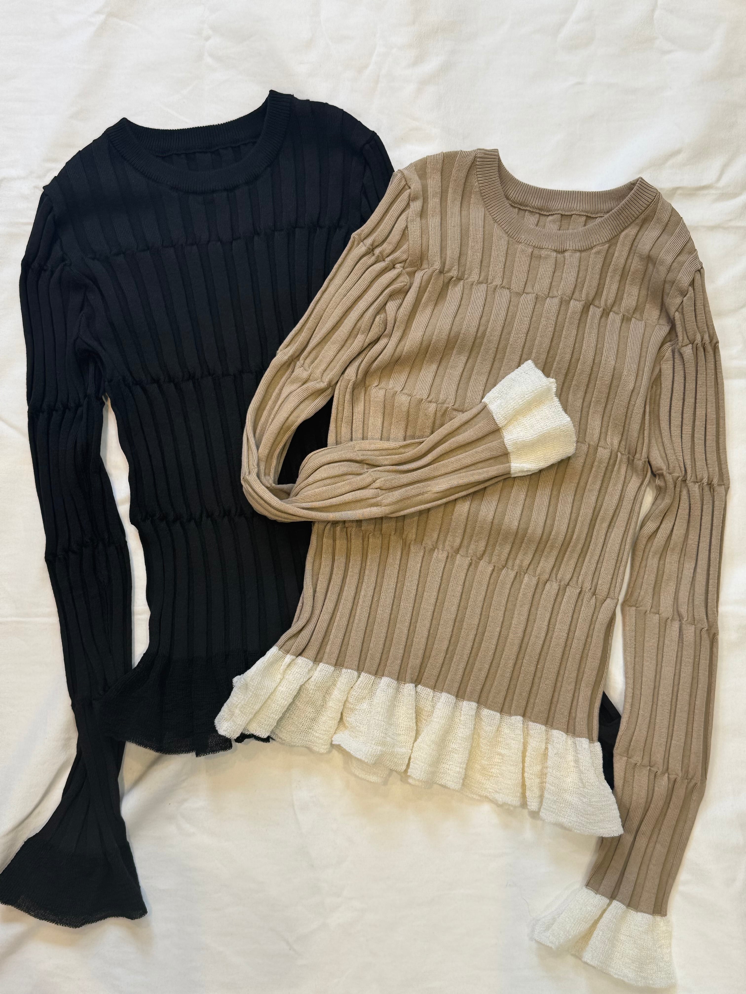 【SELECT】フレア切替リブTOPS