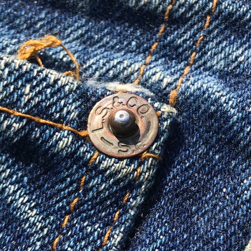 70's Levi's リーバイス 501 66前期 スモールe 503 ボーイズ 刻印6