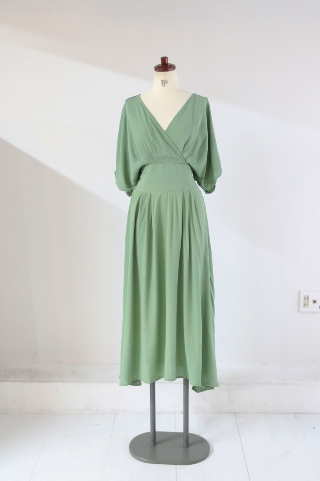 カシュクールドレス / COLOR CACHE-COEUR DRESS(26S33006E)