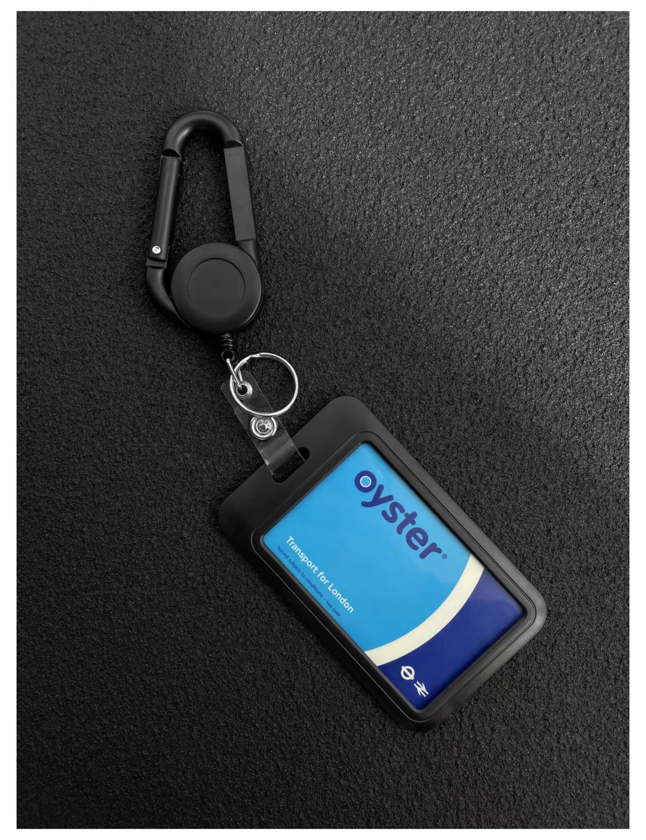 ROUGHCLOUD キーチェーン リトラクタブル IDホルダー