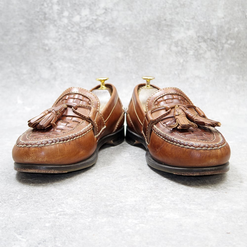 【2足売り】FLORSHEIM / JOHNSTON&MURPHY 27cm Johnston&Murphy PASSPORT ジョンストン＆マーフィー 編み込み
