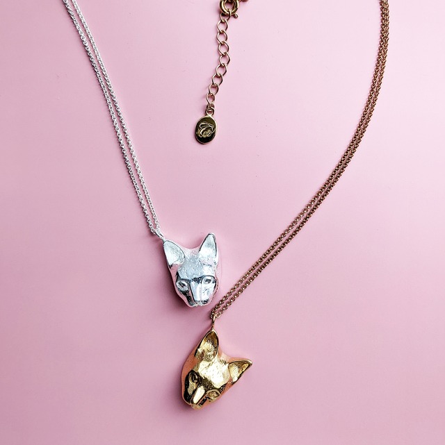 【culoyon】　MASK OF CAT -Necklace-