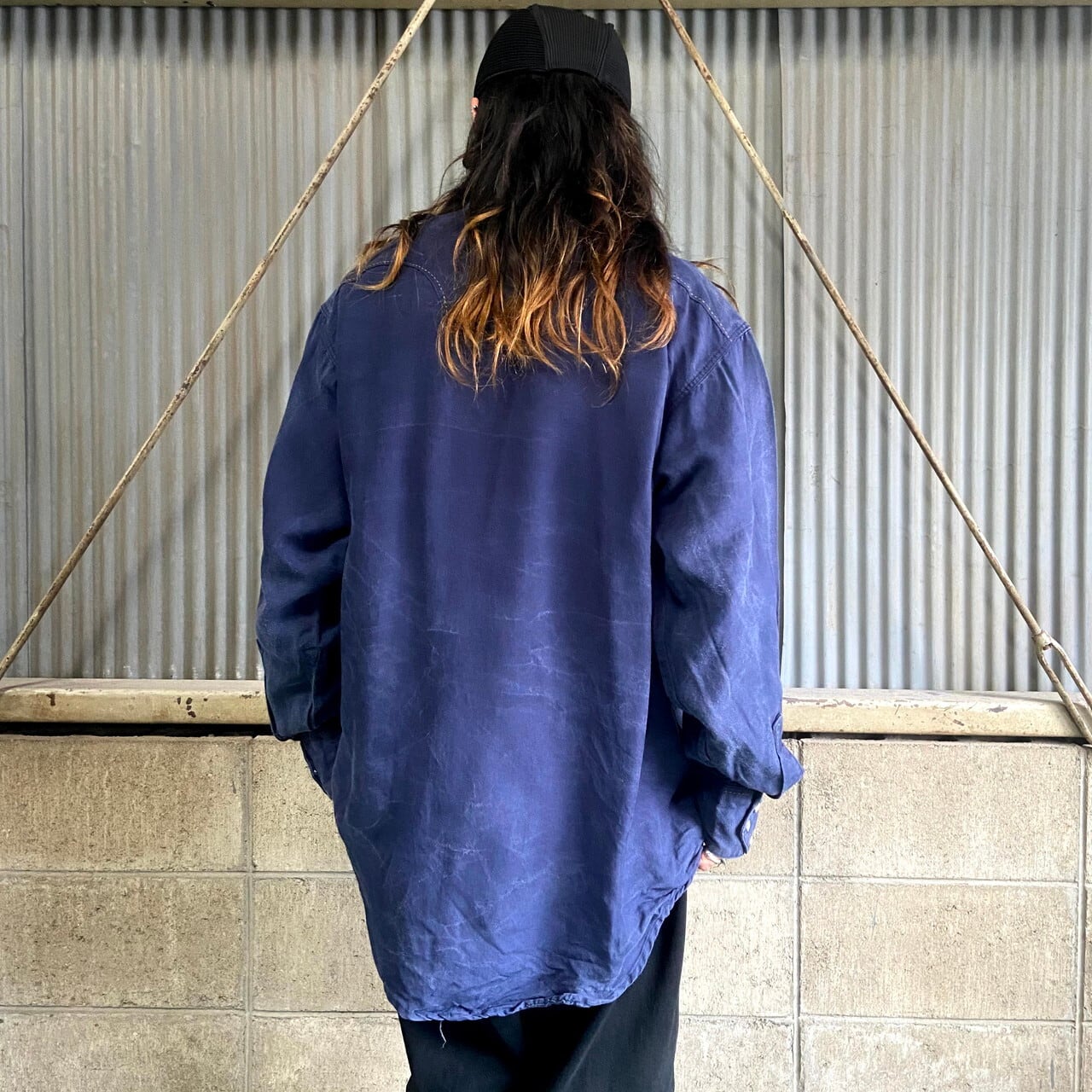 70年代 Rockmount ロックマウント 長袖ウエスタンシャツ メンズxl 古着 70s ビンテージ ヴィンテージ ネイビー 紺色 長袖シャツ Vtg Ws21 Cave 古着屋 公式 古着通販サイト 70年代 Rockmount ロックマウント 長袖ウエスタンシャツ メンズxl 古着 70s ビンテージ ヴィンテージ ネイビー 紺色 長袖シャツ Vtg Ws21 Cave 古着屋 公式 古着通販サイト