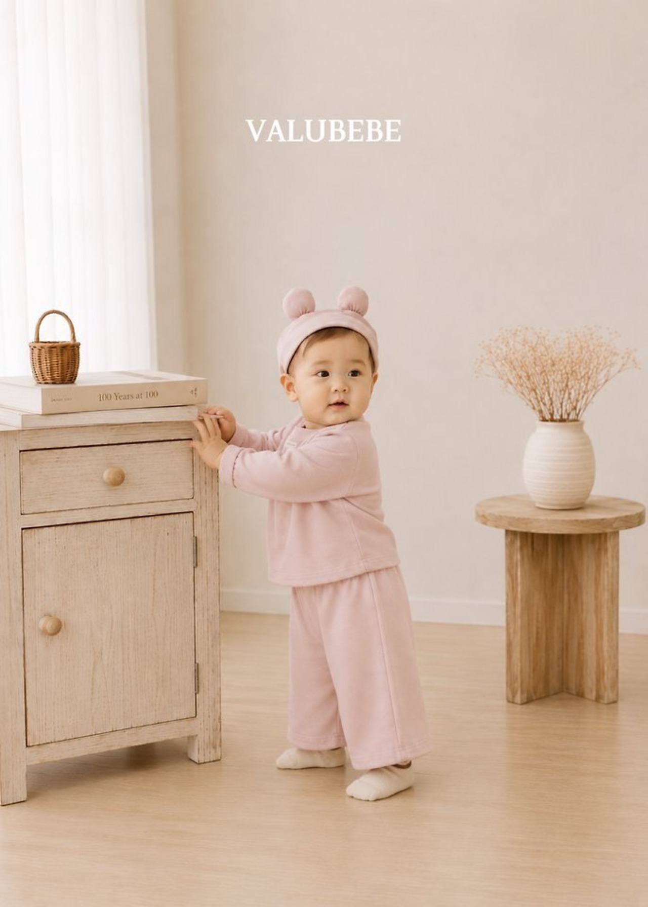 韓国子供服 / 26Autumn / 〖取寄〗valubebe / 耳付きヘアバンド / ベビー服 *Free *